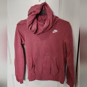 Nike Women’s Rose Cowl Neck Pullover Hoodie Sz Xs